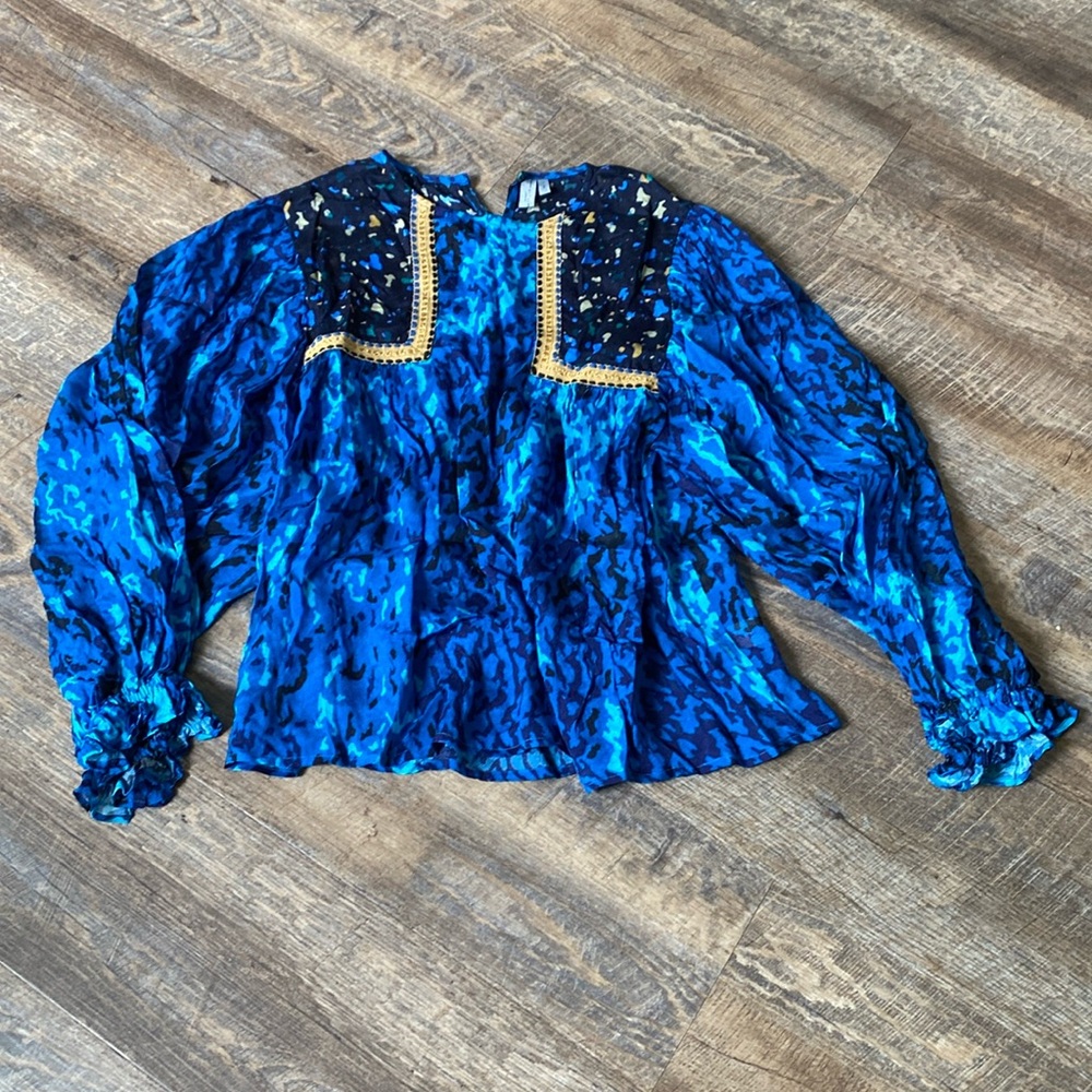 Anthropologie Peasant Blouse
